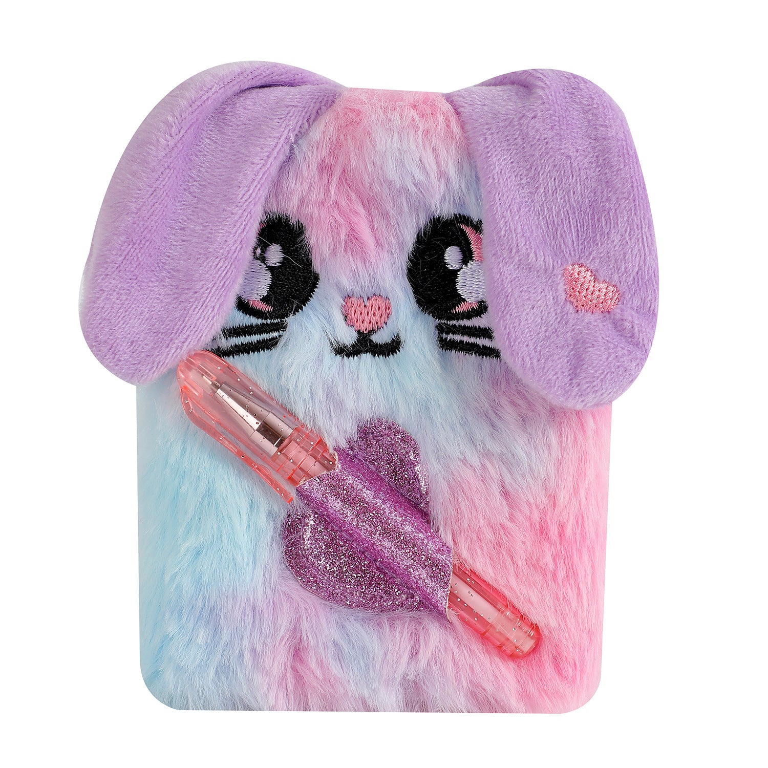 Wholesale Cartoon Animal Series Small Notebook Cute Plush with Pen